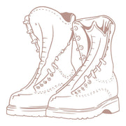 COUTURE CREATIONS -  Acrylic Stamp."Boots".